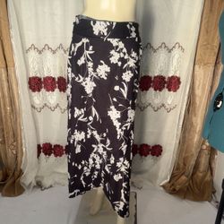 Wrap Flowy High Waisted Long Maxi Skirt 