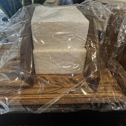 New 3 Piece Wood Shelve 