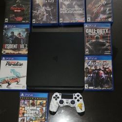 Playstation 4 1tb 10 Games Perfect Conditions