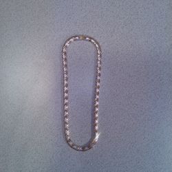 Two Tone Gold & Silver Necklace  