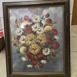 Framed Hanging Wall Picture Artwork