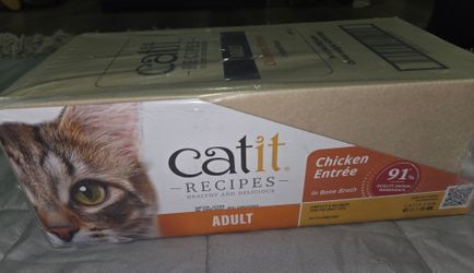 Catit Recipes Indoor Chicken Entrée – High-Protein Wet Cat Food