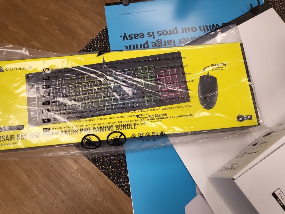 Corsair K55 Rgb Pro Gaming Bundle Mouse Keyboard