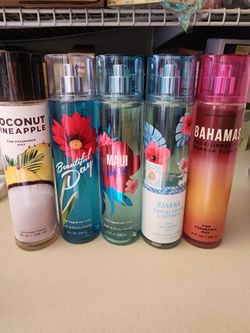 Bath and body works body mist