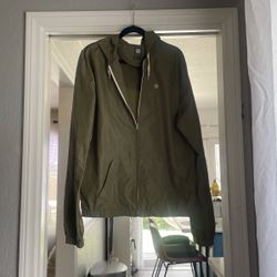 Element Zip Up Windbreaker Material Size Medium 