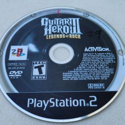 Guitar Hero III 3 Legends of Rock PlayStation 2 PS2  Surface Scratch