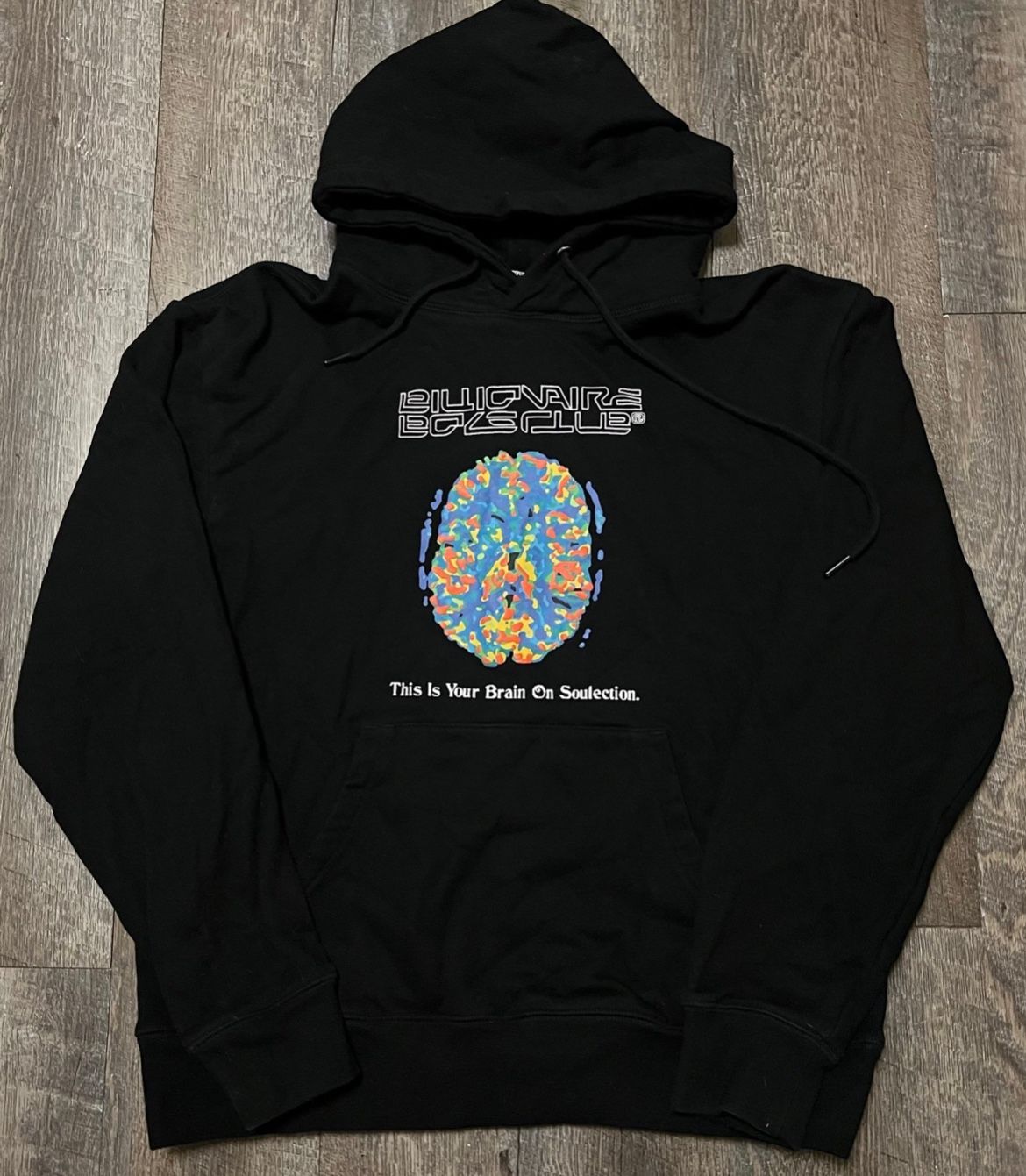 Soulection x Billionaire Boys Club BBC Hoodie size Large