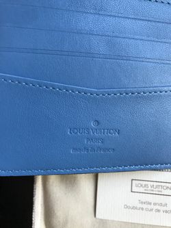Louis Vuitton Pacific Blue Monogram Slender Wallet | M62248