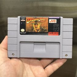 Indiana Jones Super Nintendo Game 