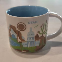 Starbucks You Are Here Utah Coffee Mug Cup Collector Series 14 oz. 2017
