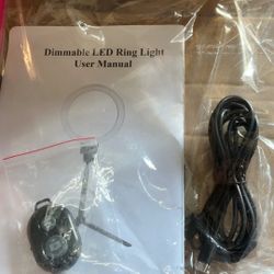 LED ring Light With Remote And Stand. 