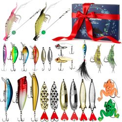 24pcs fishing lures brand new