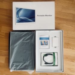 Uperfect 17.3” Portable Monitor 4K With Packaging And Carry case