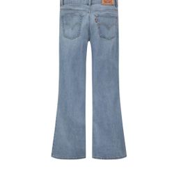 Levis Girls Flare Denim Medium Wash Medium Wash