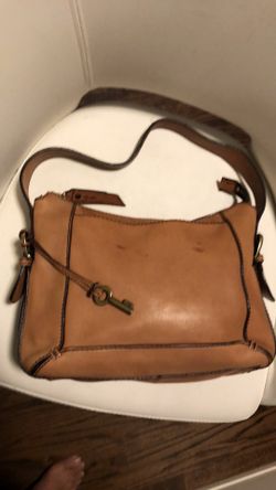 Fossil satchel leather bag