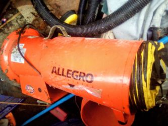 Allegro Air Blower w canister 25 ft duct hose
