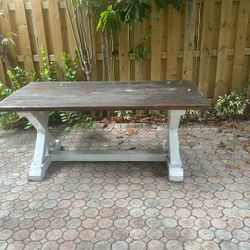 Wooden table