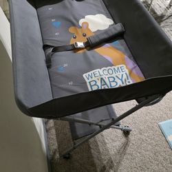 folding diaper changing table