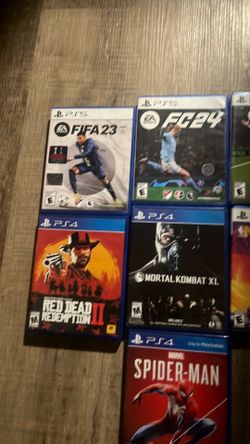Selling ps5 and ps4 games