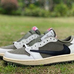 𝐃𝗺 𝗺𝗲 𝐨𝐧 𝐢𝗴【𝐓𝐎𝐏𝐊𝐈𝐂𝐊𝐒𝟒𝟒𝟒】                                                      Jordan 1 travis scott medium olive