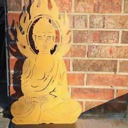 Garden Metal Buddha, Garden  Statue 