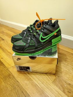 Men's Nike Off White Green Rubber Dunk Size 11 2020 