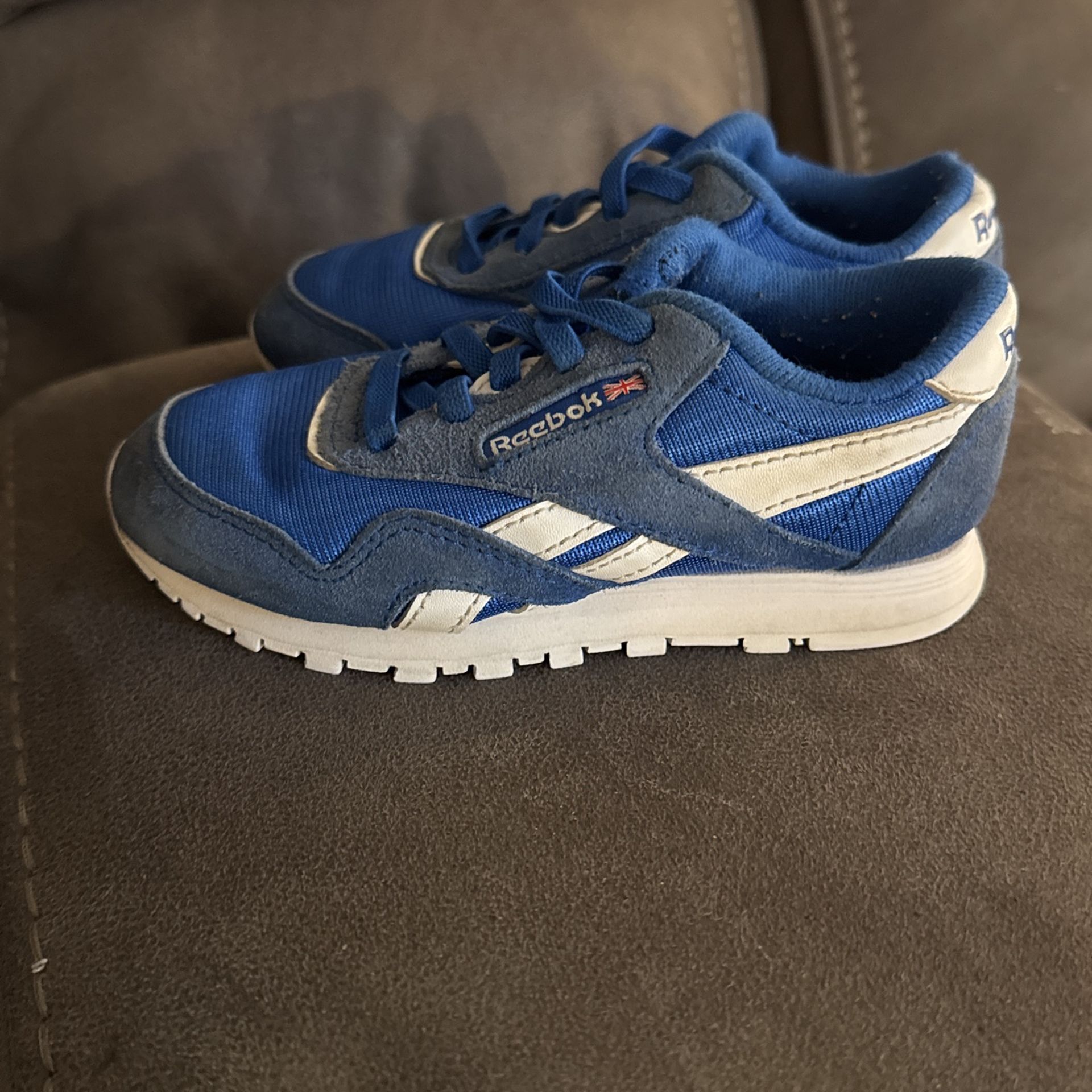 Blue Reebok’s For Toddler Size 9c