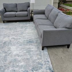 Matching Gray Couch And Loveseat Free Delivery 