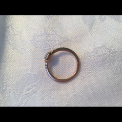 Pandora ROSE Classic Sparkle Halo Ring -size 7