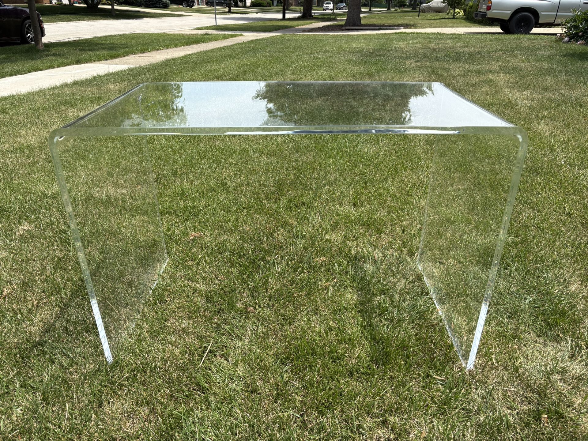 Large acrylic table