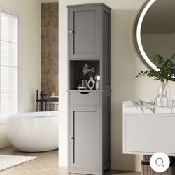 Tall Bathroom Cabinet -  SHX17030