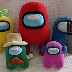 Among Us Plush Set $25