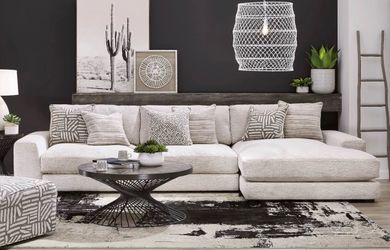 MUST GO ASAP • Cindy Crawford Collection Oversized Sectional Sofa ✨