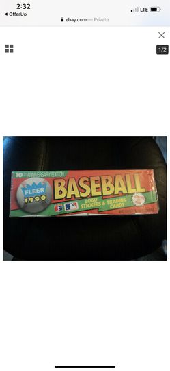 1990 FLEER FACTORY 10 year anniversary BASEBALL CARD SET