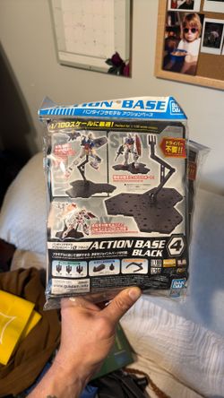Gundam Action Base 4 Clear/Black