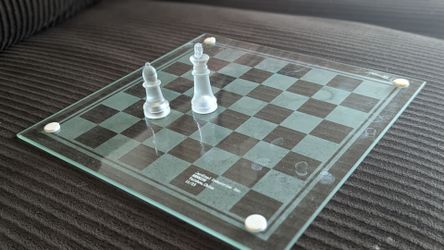 Glass Chess Set