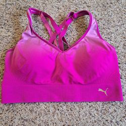 Pink Puma Sport Bra
