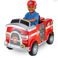 PAW Patrol Marshall Fire Truck Ride-On (Kid Trax) – Perfect Condition + New Battery