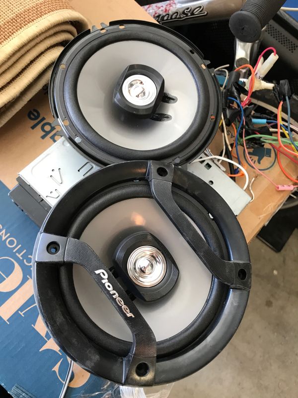 Pioneer Speakers for your r 6.5” inch 200 Watts for Sale in San Jacinto