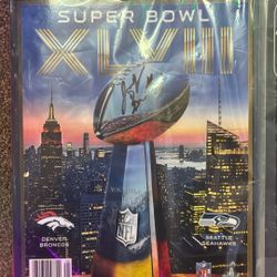 Seattle Seahawks Super Bowl Signed Program