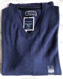 Men’s Sweater: New, Club room medium size