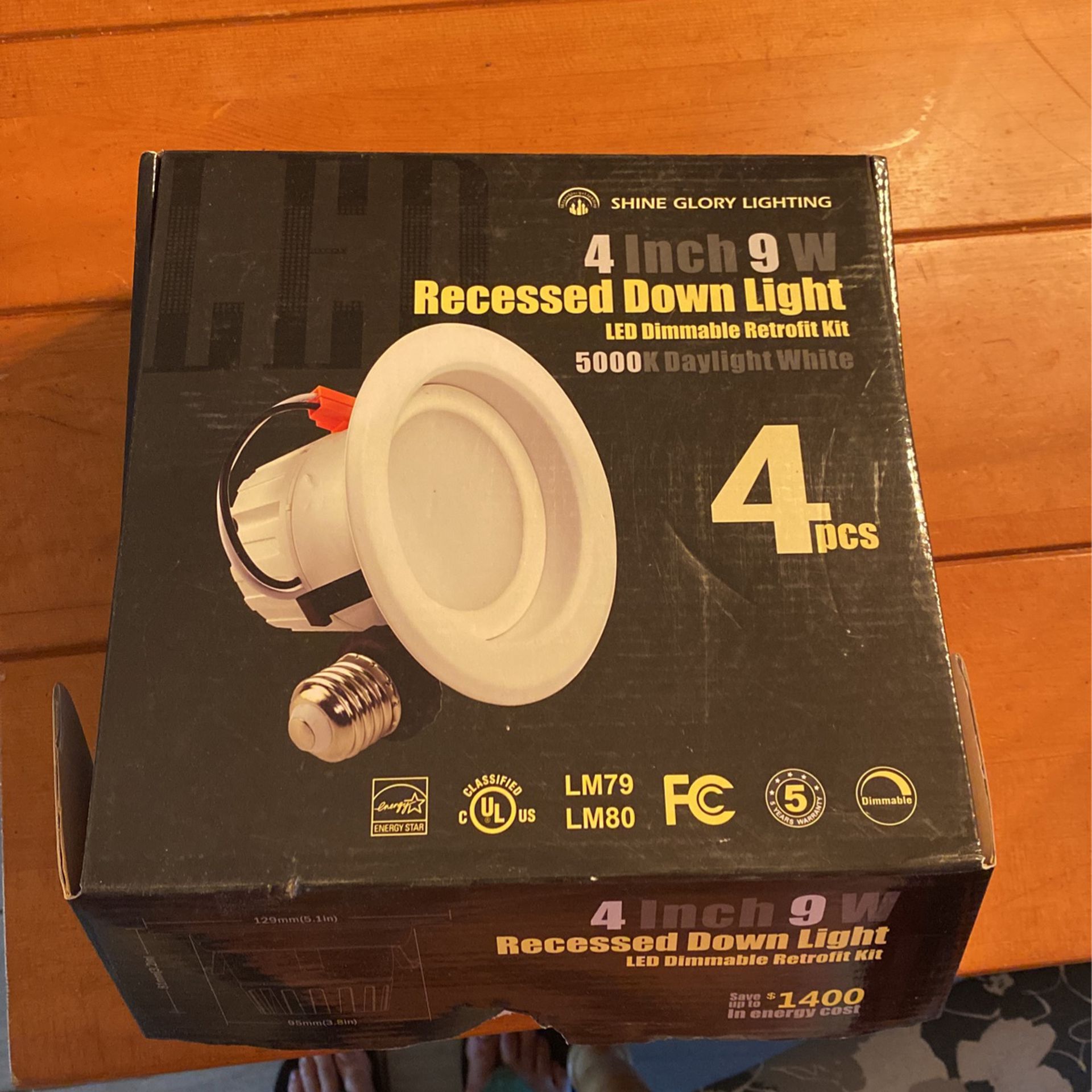 Brand New 4 inch LED Recessed Lighting