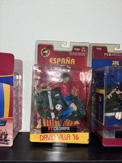David Villa Soccer Figure 