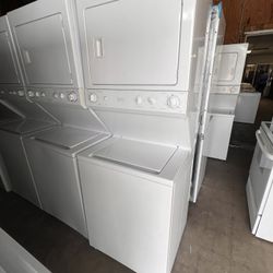 24” And 27” Wide Stacks Washer Dryer Pre Owned Great Condition 
