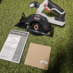Porter Cable 20V Max Lithium Ion 5-1/2" Circular Saw Tool Only NEW