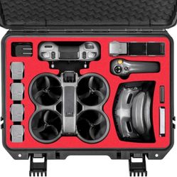 STARTRC Avata 2 Case ,Waterproof Carrying Hard Case for DJI 2 Fly Black 