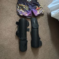 Shin Guards And Shorts