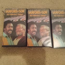 Sanford& Son VHS cassettes