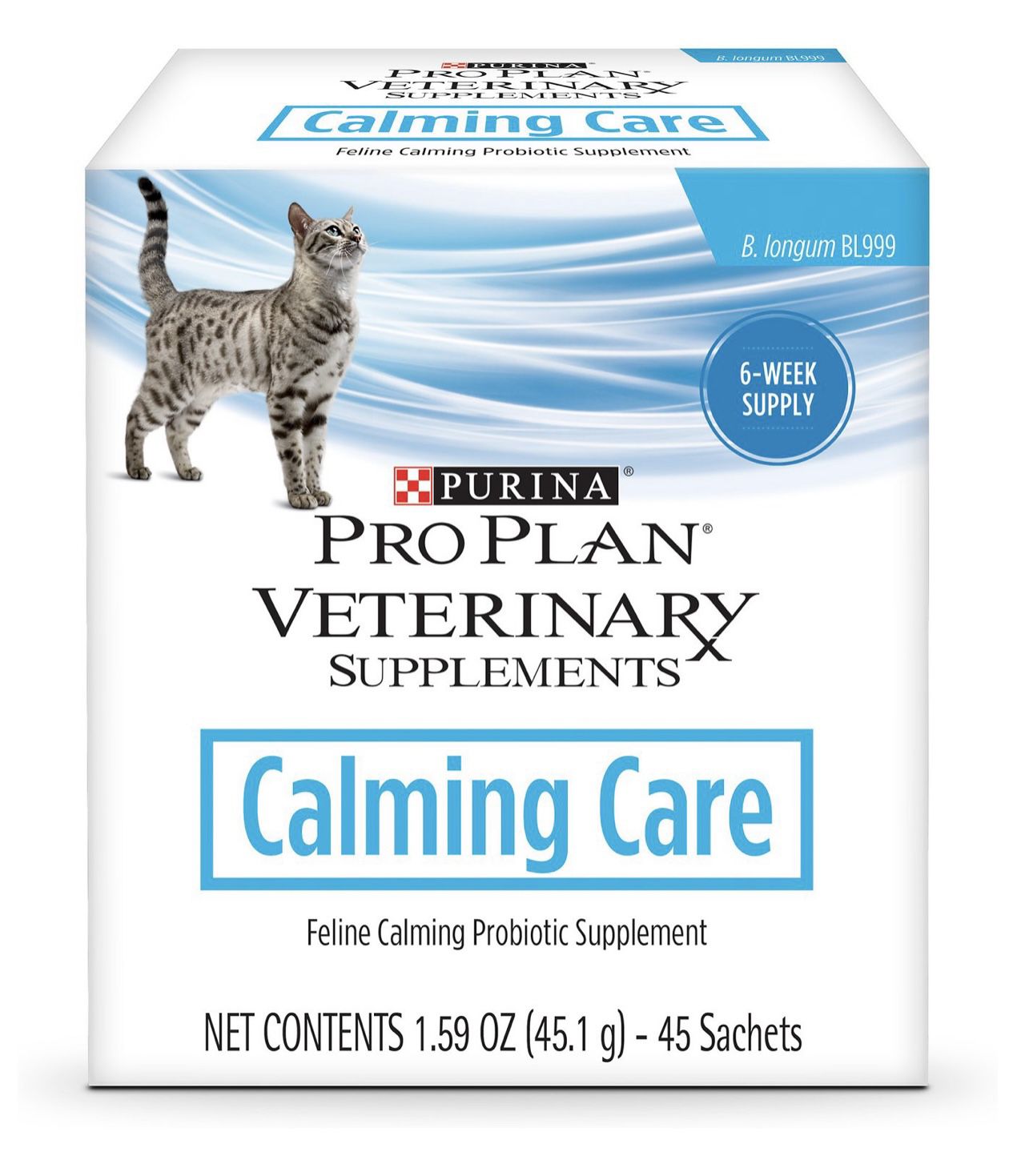 New Sealed Purina Pro Plan Veterinary Calming Care Probiotic Supplement For Cats 