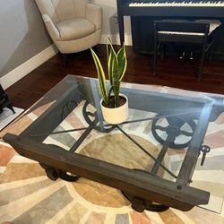  Traincar Coffee Table